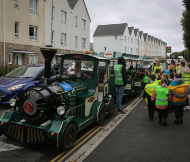 Mayflower Community Academy On Train